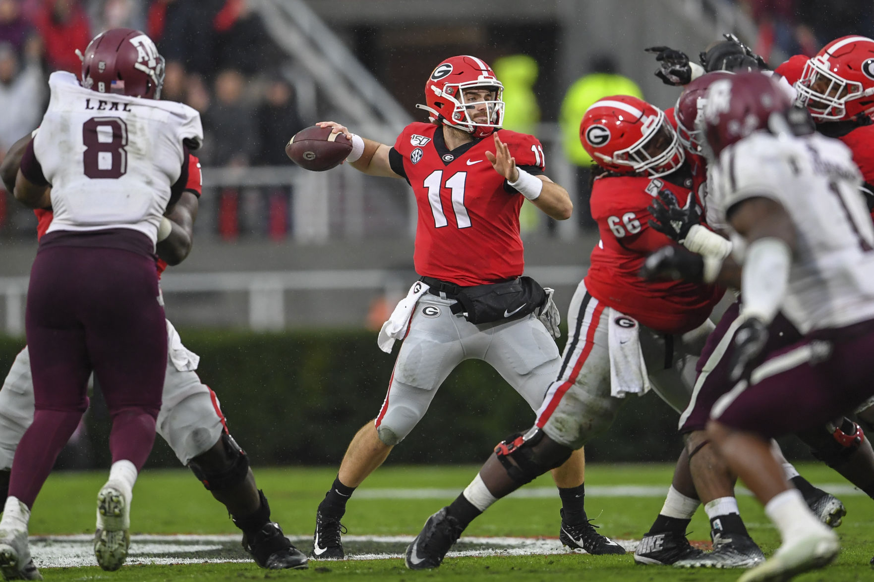 NCAA Football: Texas A&M at Georgia